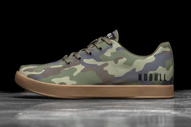 Nobull Canvas Women's Trainers Camo | Australia (BI8647)